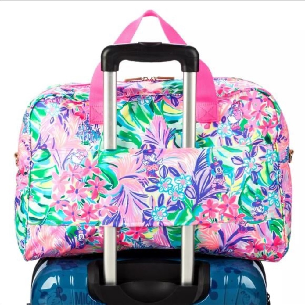 NEW Minnie Mouse and Daisy Duck Weekender Bag by Lilly Pulitzer - Picture 4 of 10